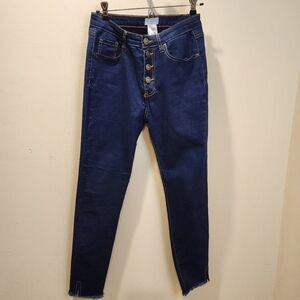 Mudpie  High-Waisted Cropped Jeans size S